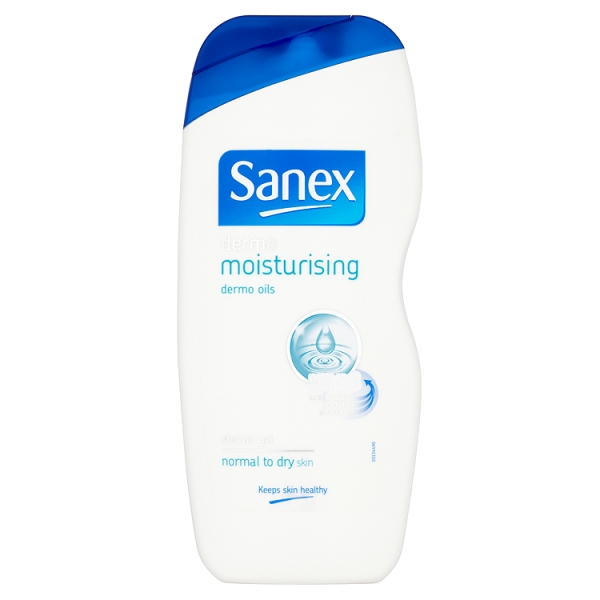 Sanex Dermo Moisturising Shower Gel for Normal to Dry Skin (250ml)